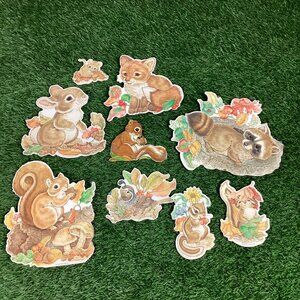 Vintage Easter Spring Window Card Art